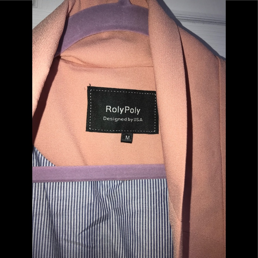 Roly Poly Blush Blazer. Size Medium - image 5